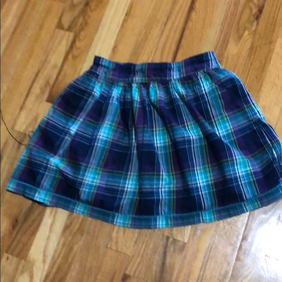 Cherokee girls plaid skirt with pockets - Picture 2 of 5